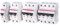 Disjoncteur miniature S200 1P 2P TYPE C 1A 2A 3A 4A 6A 10A 16A 20A 25A 32A 40A 50A 63A 1 pièce(1P,2A)