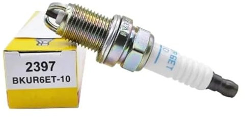 Zündkerze 4/6 STÜCKE 2397 BKUR6ET-10 Nickel-Zündkerze/Passend for Volkswagen Beetle Jetta Golf 2.0L / Passend for Mercedes C230 / Passend for Audi A4 A6 90 100 Quattro(4 Spark Plugs)