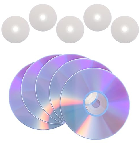 ULTECHNOVO Disque Vierge DVD-r, DVD Vierge, 10pcs, Grosse Capacité, Compatible Appareils de Gravure DVD, pour Sauvegarde de Musique et Conférence