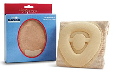 Protège-genoux en gel Capezio - Beige - chair, Large/X-Large