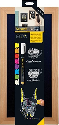 Securit Kreidetafel, 20 x 40 cm, mehrfarbig