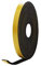 EPDM Schaumgummi Klebstoff schwarz 15x2mm Länge 10m