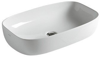 Galassia Dream Lavabo da appoggio 64x38xh14 Bianco cod. 7300