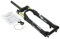 SR Suntour Raidon Fork 27.5Inches 100mm Remote Lockout Air QR 9mm Matte Black, VK1737