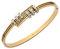 Kistanio Damen Armreif Brilliant 6 Way Goldfarben KIS-BAN-BRILL6-GO