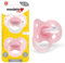 Medela Baby Pacifier | 6-18 Months | BPA-Free | Lightweight & Orthodontic | 2-Pack | Pink and Pink with Swan and Butterfly Design