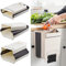 GLORHA Cubos Basura Plegable para Cocina, Blanco Papelera Plegable para Colgar 9L para el Hogar, Cocina, el Baño, la Oficina y el Coche
