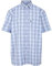 Champion Mens Doncaster Country Casual Short Sleeve Shirt Lt Blue Check L