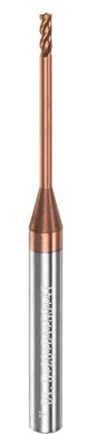 sourcing map Square Nose End Mill 4mm Shank 1.5mm x 20mm AlTiSin Coated Solid Carbide Long Reach Extended Neck 4 Flutes CNC Router Bit Milling Cutter for Stainless Steel Hardened Steel