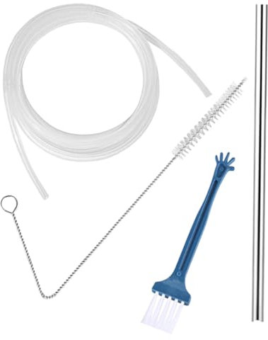 OSALADI Upgrade Your Coffee Machine 1 Set Milk Tube Hoses Stainless Steel Milk Frother Hose for Espresso Machines