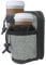 Meichoon Luggage Drink Holder Sleeve Adjustable Divider for Bottles Carry on Case Fits Roll on Suitcase Handles Gifts for Flight Attendants Travelers Accessories Gray