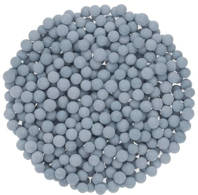 QUARKZMAN 3 Packungen Ersatz Dusche Kopf Perle 5-6mm Dusche Filter Perlen Ersatz Mineral Steine Perle für Wasser Enthärter Filtrierung Dusche Kopf Grau