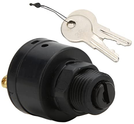 Interruttore a Chiave di Accensione a 3 Posizioni con Copertura Resistente Alle Intemperie 87?88107 per la Maggior Parte dei Motori Fuoribordo e Ricambio per