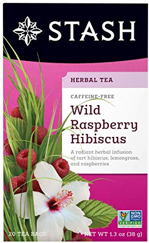 Stash Tea Wild Raspberry Hibiscus (Pack of 3)
