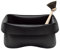 Normann Copenhagen - Spülschüssel/Spülbehälter - inklusive Spülbürste - Gummi - schwarz - 28 x 28 x 14 cm
