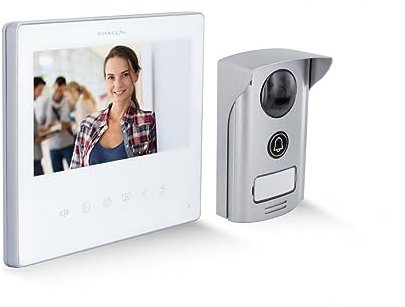 Videoportero con pantalla 7 ultraplana - Blanco