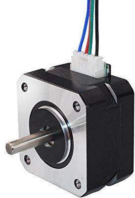STEPPERONLINE Nema 17 Schrittmotor 13Ncm 0.7A 42x25mm Bipolar 1.8deg Stepper motor 4 Drähte für 3D Drucker, CNC Fräse