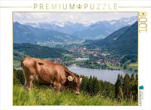 CALVENDO Puzzle EIN Motiv aus dem Kalender Oberallgäuer Landschaft | 1000 Teile Lege-Größe 64 x 48 cm Foto-Puzzle für glückliche Stunden