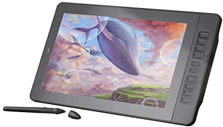 Monoprice MP USB Powered 15.6 IPS FHD Graphic Pen Display Tablet, HDMI Full HD 1080p resolution on its LED backlit IPS display programmable hotkeys full pressure sensitivity.