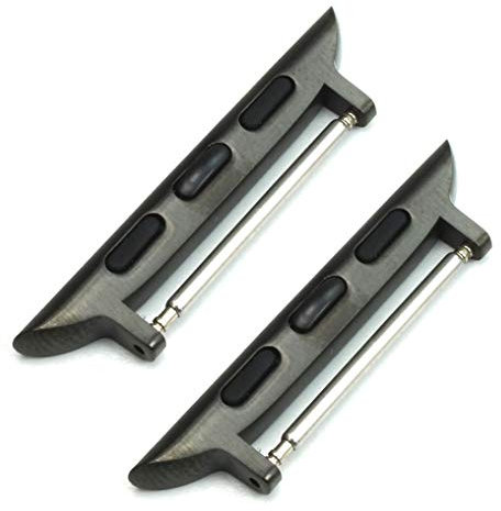 Sulla Connector kompatibel mit Apple Iwatch Series 4, 5, 6, 7, 8 44mm Schwarz