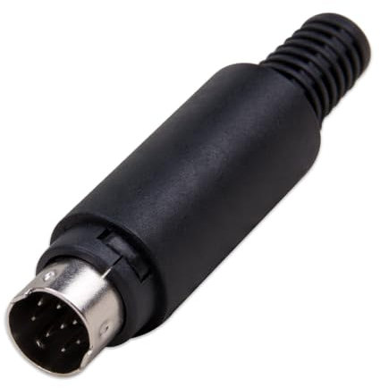 WSDMAVIS 1 mini connecteur DIN mâle 8 broches pour clavier et souris