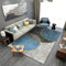 RUGMRZ Mint Teppich Terrassendeko Wohnzimmerboden Teppich Schlafzimmer Rechteckige Teppichbekleidung Soundshoot Blau Teppich Pastell 180x280cm