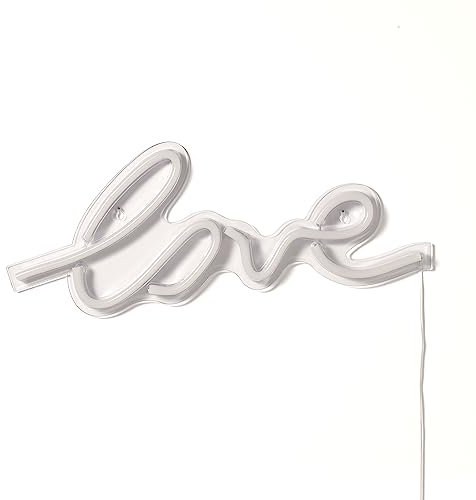 Neon Love Écrit Lumineux