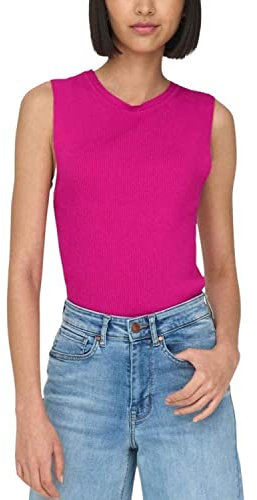 ONLY ONLMAJLI S/L Top KNT Noos, Fushia, XL Femme