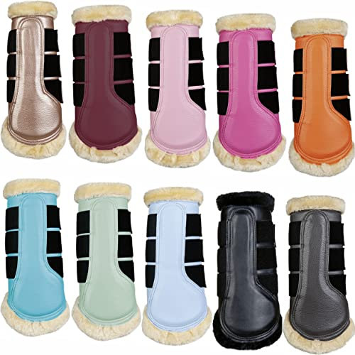 HKM Comfort Gamasche 3100 Weinrot Shetty