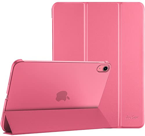 ProCase Hülle für iPad A16 11 Generation 2025 11/ iPad 10. Generation 2022 10,9'' Case Leicht Dünn Hart Schutzhülle Smart Cover Hülle Auto Wake/Sleep -Rosa