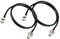 Superbat BNC Kabel 1m RG58 BNC Verlängerungskabel 2 Stück BNC Stecker auf BNC Buchse 50 Ohm CB Funk KoaxialKabel Low Loss für UHF/VHF Ham Radio/Wireless Mikrofon Antenne/CCTV/Amateur Radio