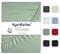 Komfortec Spannbettlaken Jersey 100% Baumwolle – 160x200 cm – 135g/m² – Weich, Atmungsaktiv & Hautfreundlich – Mit Rundumgummi – Oeko-Tex Zertifiziert – Für Boxspring, Topper & Matratzen – Grün