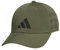 adidas Herren Gameday Stretch Fit, Fitted Baseball Caps for Men, Flexible Athletic Sports Cap Baseballkappe, Olive Strata Green/Black/4.0, L/XL