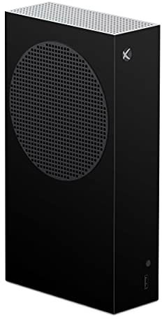 DeinDesign Skin kompatibel mit Microsoft Xbox Series S Folie Sticker einfarbig schwarz Farbe