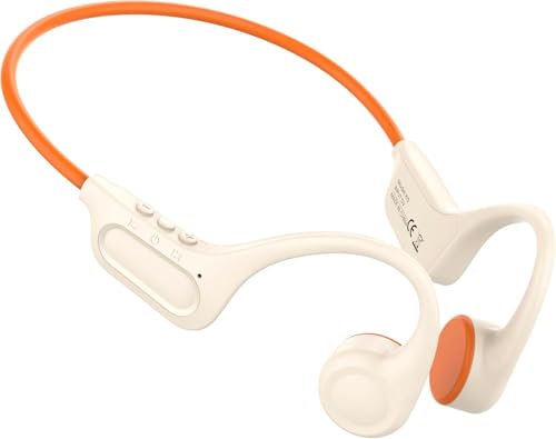 SANOTO Auriculares de Conducción Ósea, Oído Abierto, Bluetooth 5.3, Tipo C, IPX6, para Correr y Andar en Bicicleta