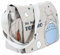 Sohaon Anime Canvas College Umhängetasche Daypack Schultasche Büchertasche Backpack Bag Katze,Set-4