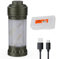 Fenix CL22R - Linterna compacta de 500 lúmenes, recargable por USB-C y multifuncional con luz roja y luces ambientales coloridas para camping, senderismo, pesca (verde salvaje)