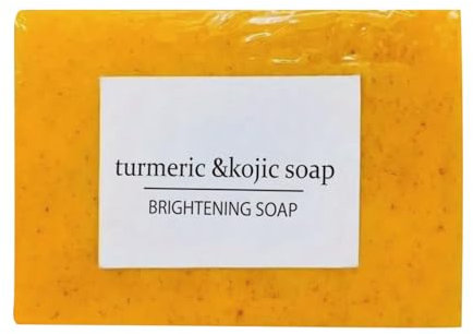 Sapone Alla Curcuma e Limone, Sapone Naturale, Sapone per Il Viso, Sapone per la Doccia, Pulizia Profonda Della Pelle del Viso per Tutti i Tipi di Pelle, 1 pezzi