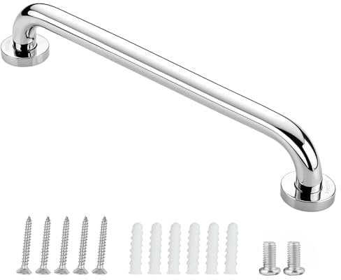 Haltegriffe Für Senioren, Edelstahl Dusche Badewannengriff, Bad Wannengriff, Badewannen Badezimmer Haltegriff Duschgriffe für Wandmontage wc Bad Rutschfest, Sicherheitsgriff (1PC, 50CM)