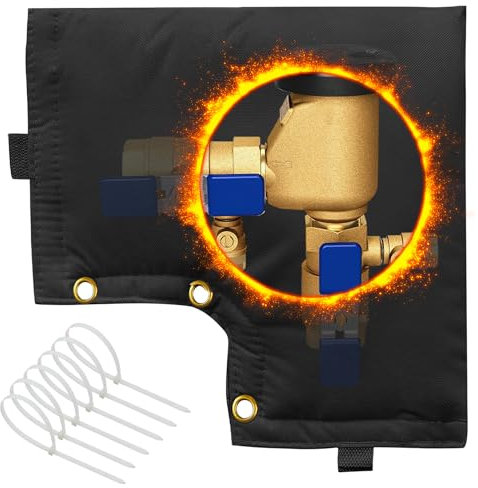 Outdoor Wasserhahn-abdeckung, SilverChry Frostschutz Wasserhahn, Abdeckung für Außenwasserhahn, Wasserhahn für Garten, Wasserhahn Abdeckung Winter, Widerstandsfähig gegen Regen und Sonne