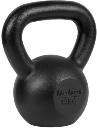 Rebel Kettlebell Gusseisen 12kg REBEL ACTIVE RBA-2323-12