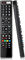 Telecomando universale di ricambio per TV Hitachi, Bush, Polaroid, RC4848F, compatibile con Smart TV Telefunken, Luxor, Digihome, Logik, Finlux, Linsar, include 3 tasti di scelta rapida popolari