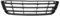 Doppelsteg Nieren Vorne Grill Für VW Für Touran 2007 2008 2009 2010 Auto Front Stoßstange Nebelscheinwerfer Abdeckung Medium Mesh Zaun Nebelscheinwerfer Kühlergrill Auto Zubehör Grill Front(1Pcs Middl