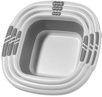 Lavabo Plegable,Bacina Lavadora Ahorro De Espacio | Cubeta Ligera Para Colada Camping Y Remojo De Pies