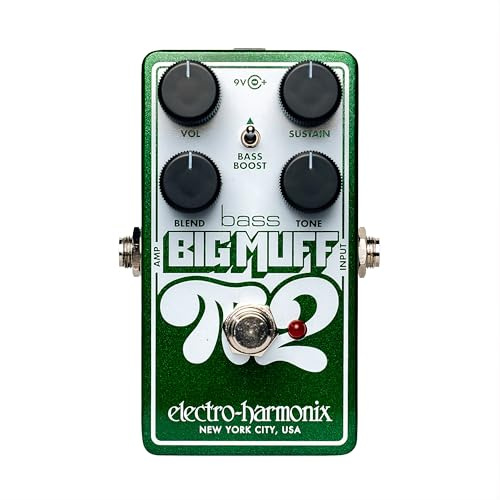 Electro Harmonix Bass Big Muff Pi 2 Fuzz Effektpedal für Bass