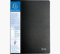 Exacompta - Réf. 88401E - 1 Protège-documents avec porte étiquette 3 faces Up Line - 40 pochettes - 80 vues - pour A4 - dimensions 24 x 32 cm - couverture en polypro rigide opaque - couleur noir