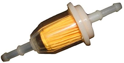 Universal In Line Inline 15 Micron Fuel Petrol Filter 6mm & 8mm Inlet, Outlet