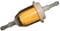 Universal In Line Inline 15 Micron Fuel Petrol Filter 6mm & 8mm Inlet, Outlet