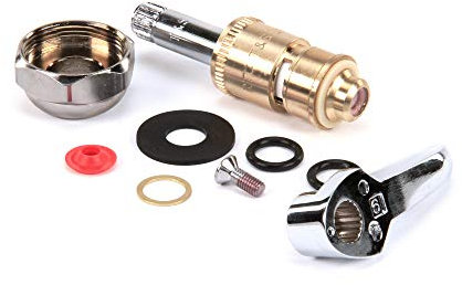 T&S Brass 012446-25 Ceramic with Check Valve and Lever Handle, Hot, Right Hand