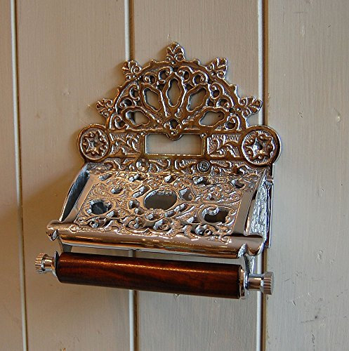 Bowley & Jackson Traditional Imperial Victorian style wall mounted toilet loo roll holder